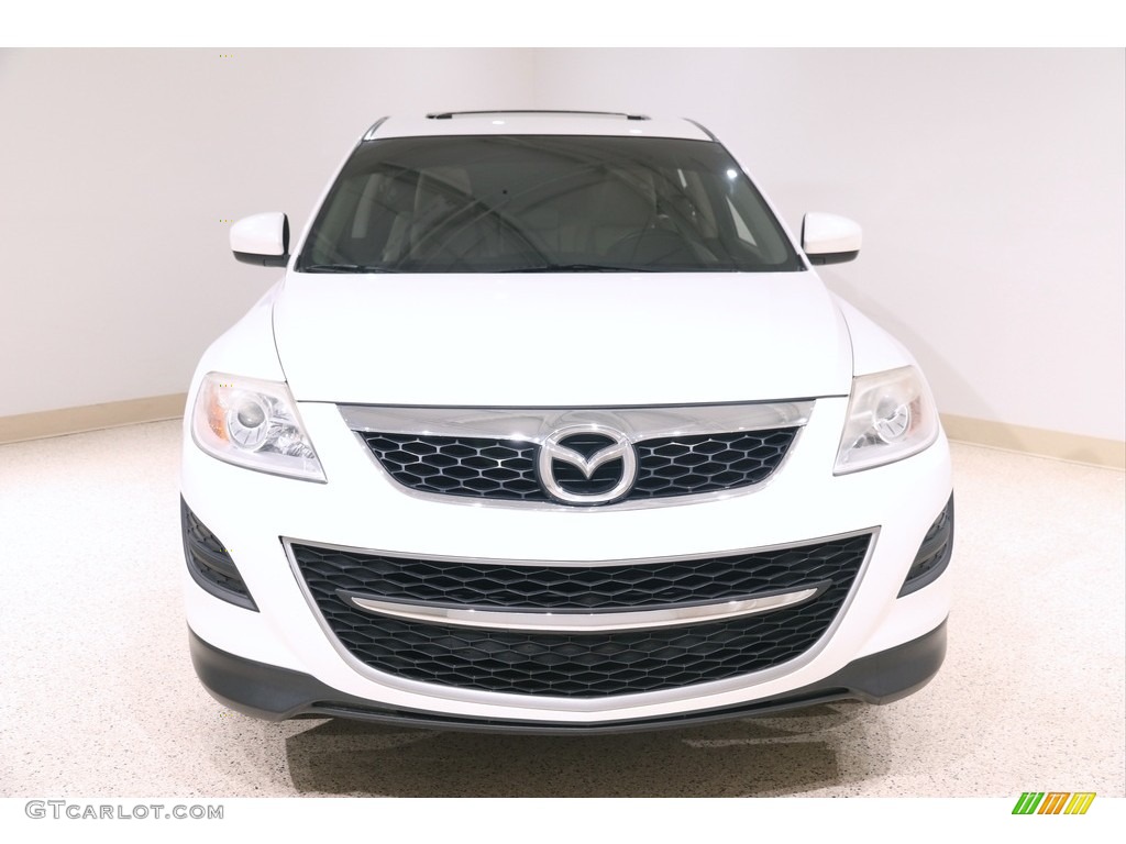 Crystal White Pearl Mica 2012 Mazda CX-9 Touring AWD Exterior Photo #139179099
