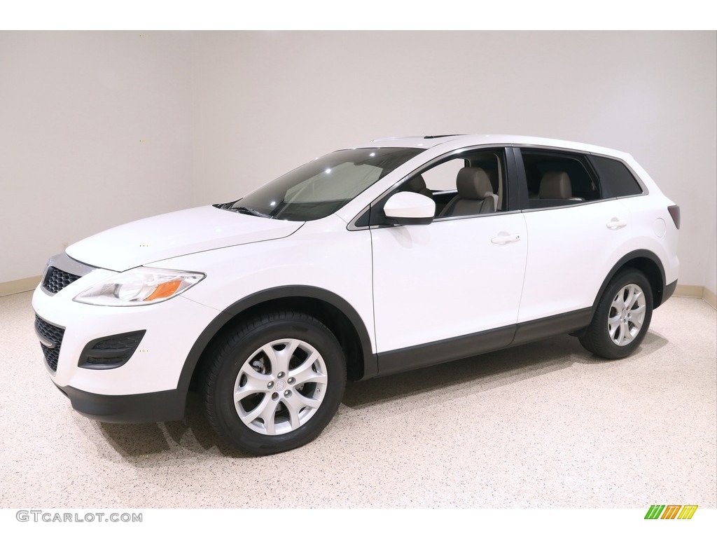 Crystal White Pearl Mica 2012 Mazda CX-9 Touring AWD Exterior Photo #139179117
