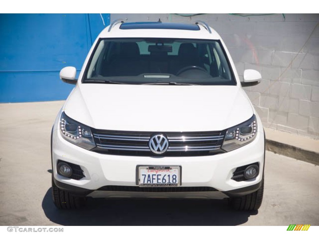 2013 Tiguan SEL - Candy White / Black photo #7