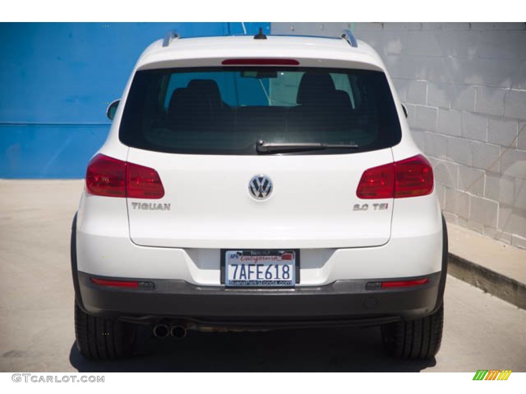 2013 Tiguan SEL - Candy White / Black photo #9