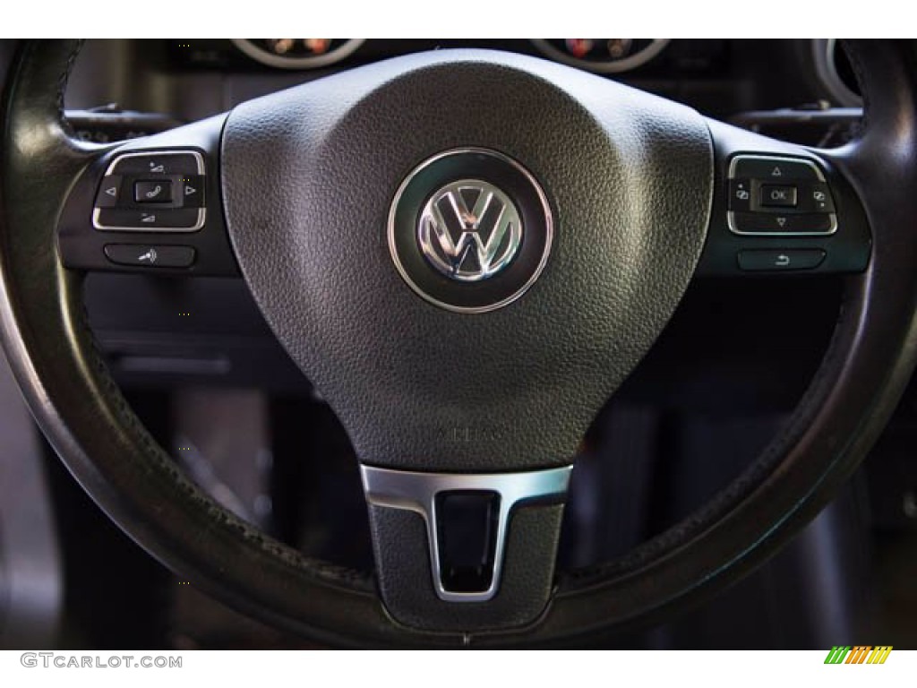 2013 Tiguan SEL - Candy White / Black photo #13