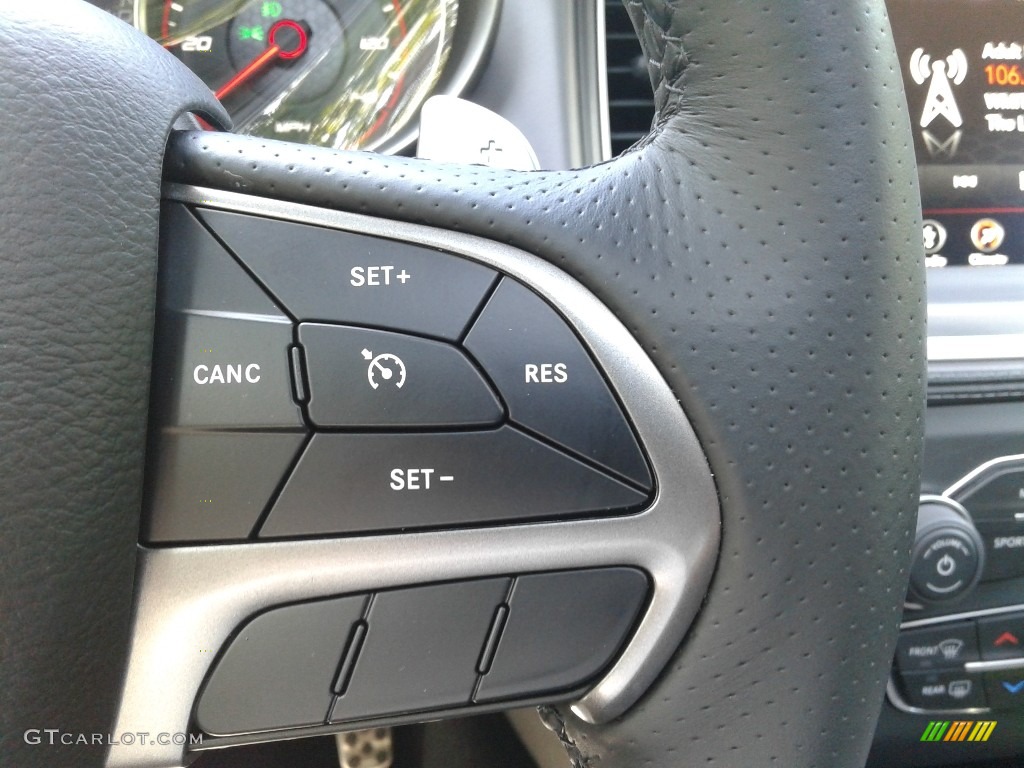 2019 Dodge Charger GT Black Steering Wheel Photo #139179819