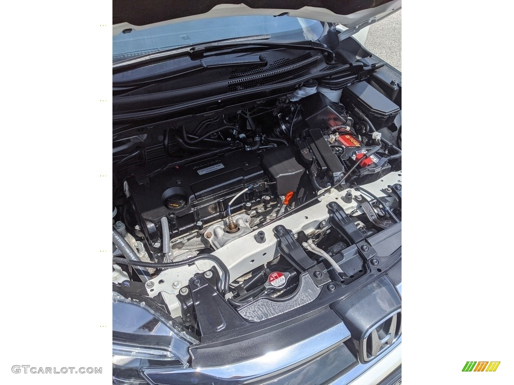 2016 CR-V EX AWD - White Diamond Pearl / Gray photo #3