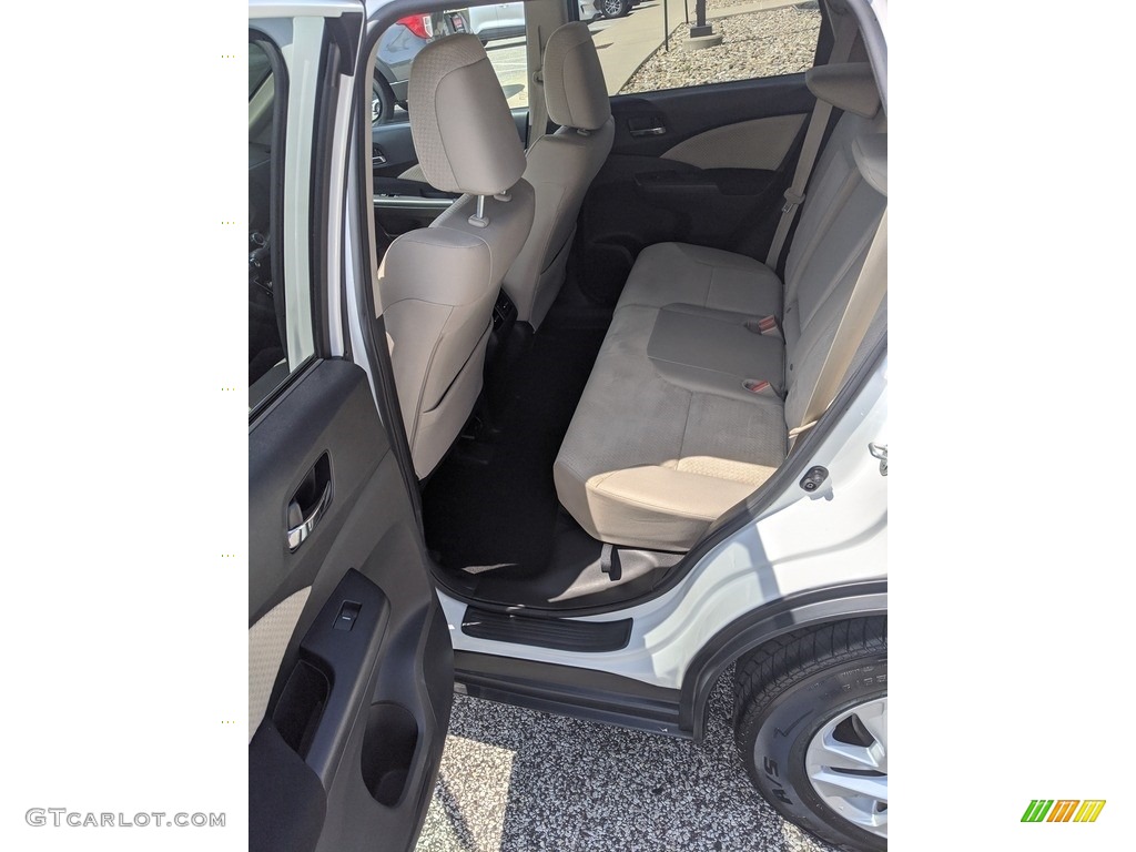 2016 CR-V EX AWD - White Diamond Pearl / Gray photo #6