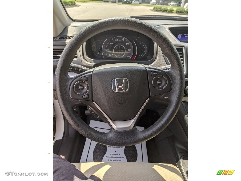 2016 CR-V EX AWD - White Diamond Pearl / Gray photo #10