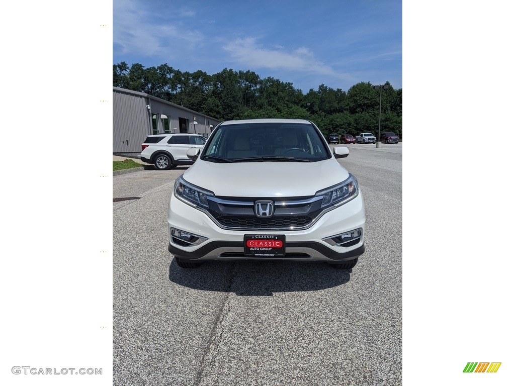 2016 CR-V EX AWD - White Diamond Pearl / Gray photo #14