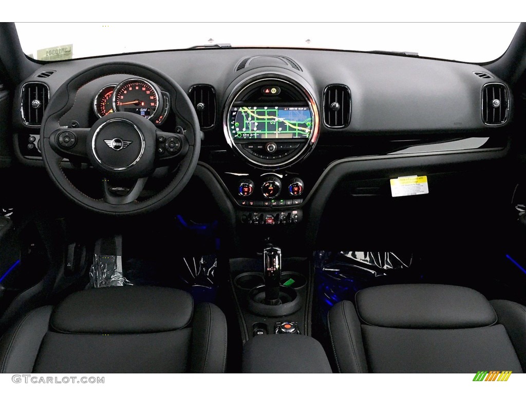 Carbon Black Interior 2020 Mini Countryman Cooper S Photo #139180419