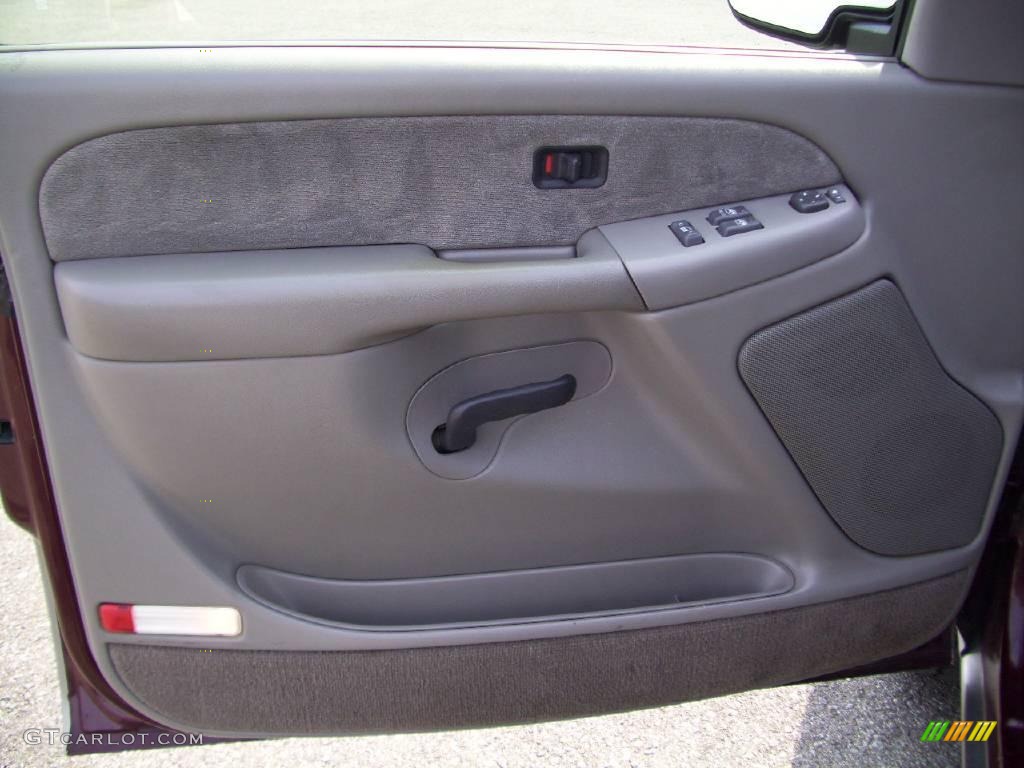 1999 Silverado 1500 LS Extended Cab 4x4 - Dark Carmine Red Metallic / Medium Gray photo #12