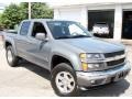 2009 Dark Gray Metallic Chevrolet Colorado LT Crew Cab 4x4  photo #3