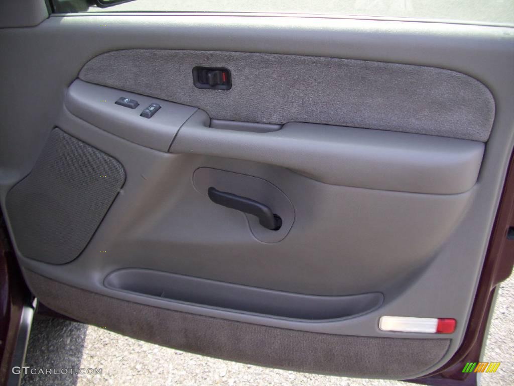 1999 Silverado 1500 LS Extended Cab 4x4 - Dark Carmine Red Metallic / Medium Gray photo #18