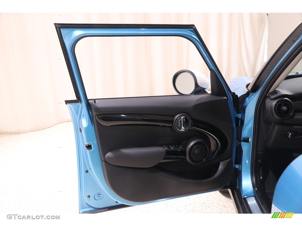 2018 Hardtop Cooper S 4 Door - Electric Blue Metallic / Carbon Black photo #4