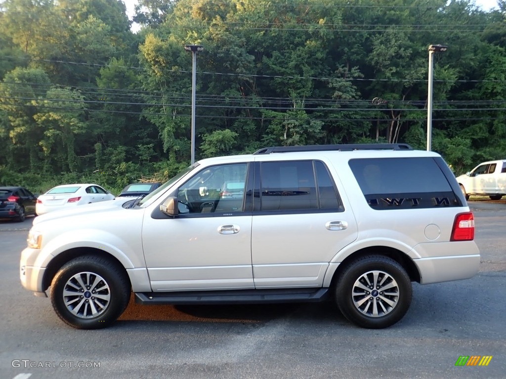 2017 Expedition XLT 4x4 - Ingot Silver / Ebony photo #6