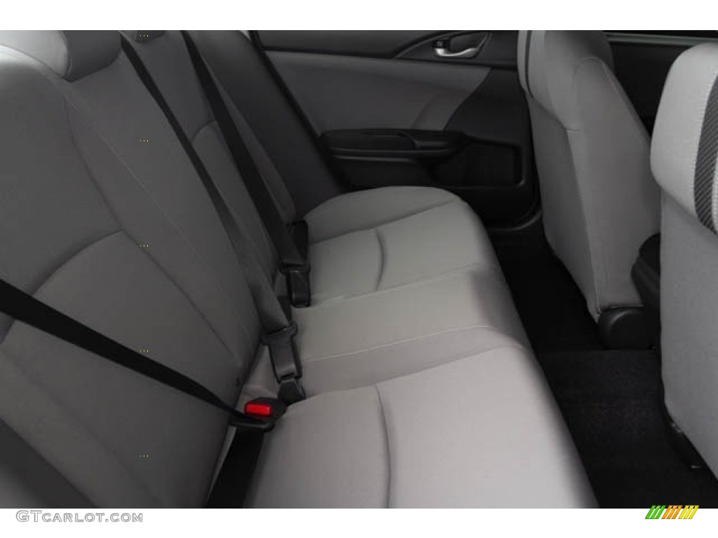 2020 Civic LX Sedan - Modern Steel Metallic / Gray photo #26
