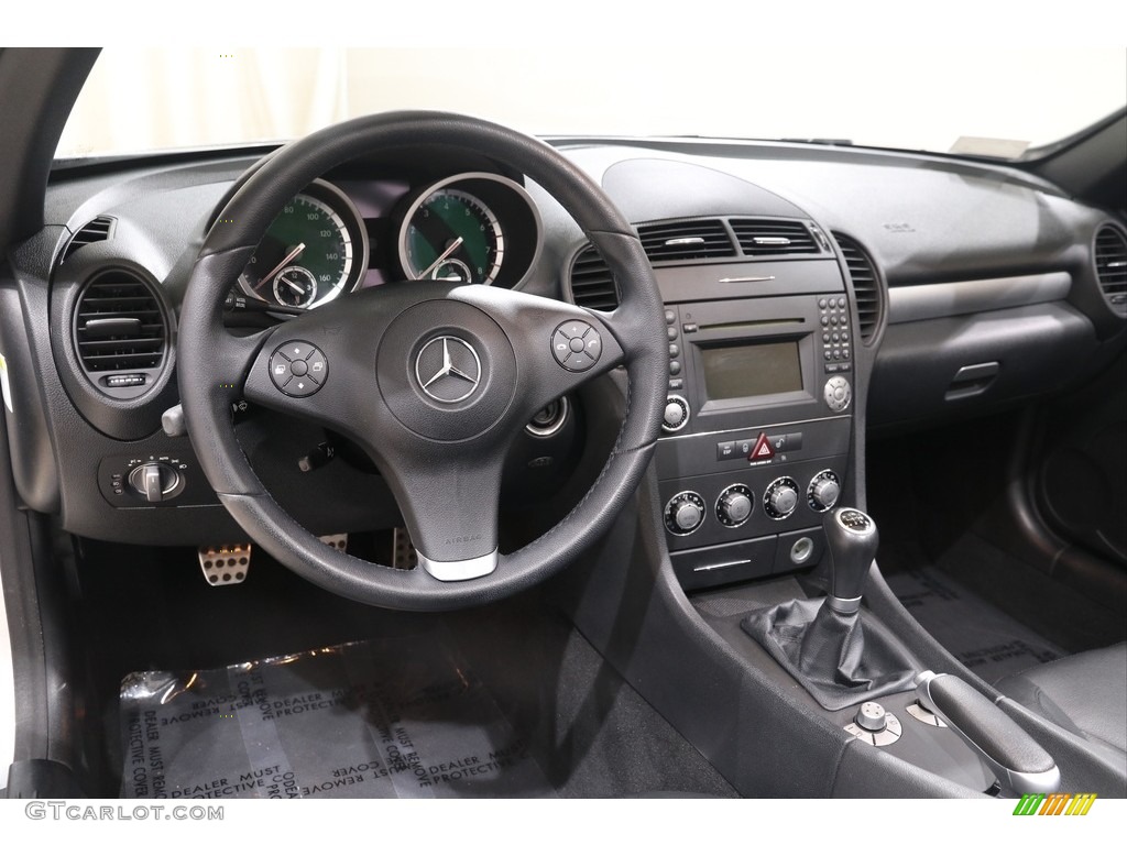 2009 SLK 300 Roadster - Iridium Silver Metallic / Black photo #7