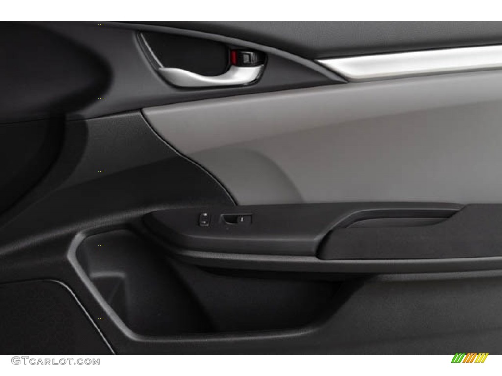 2020 Civic LX Sedan - Modern Steel Metallic / Gray photo #36