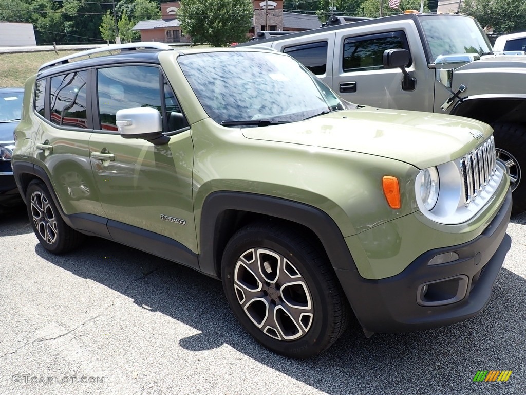 2015 Renegade Limited - Commando Green / Black photo #5