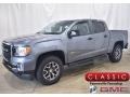 Satin Steel Metallic - Canyon AT4 Crew Cab 4WD Photo No. 1