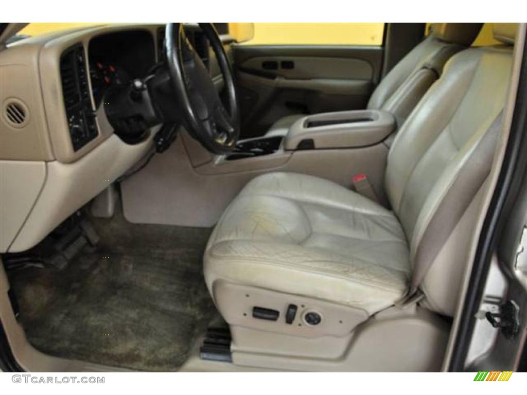 2003 Suburban 1500 Z71 4x4 - Light Pewter Metallic / Tan/Neutral photo #15