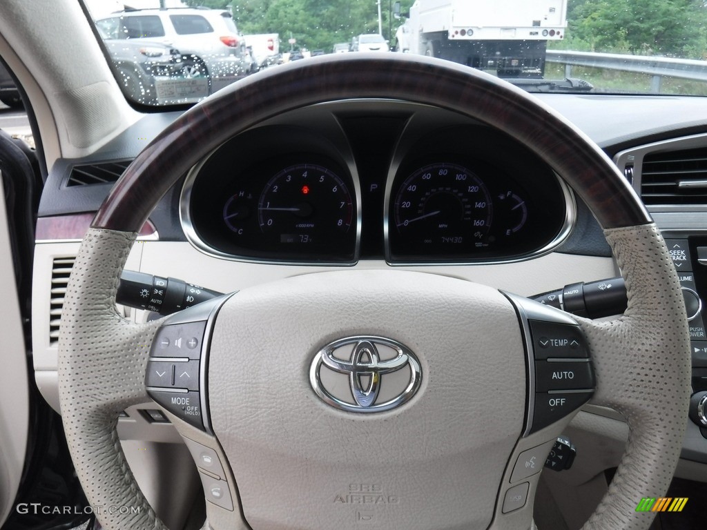 2011 Avalon Limited - Black / Ivory photo #7