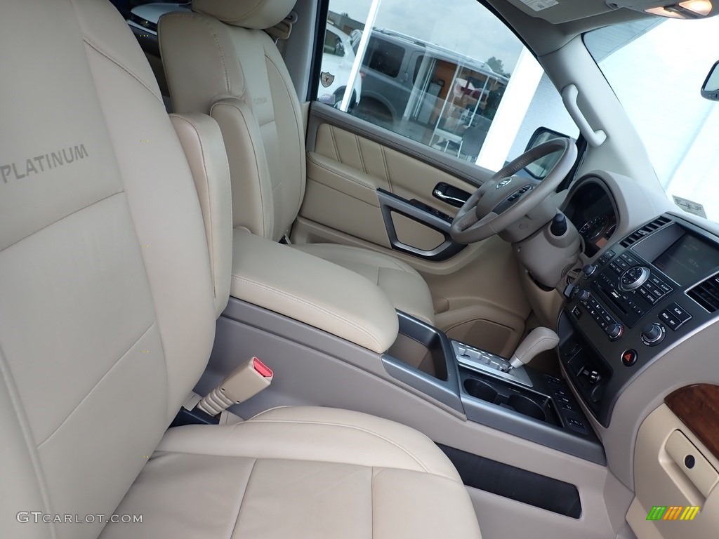 2015 Nissan Armada Platinum 4x4 Front Seat Photo #139188346