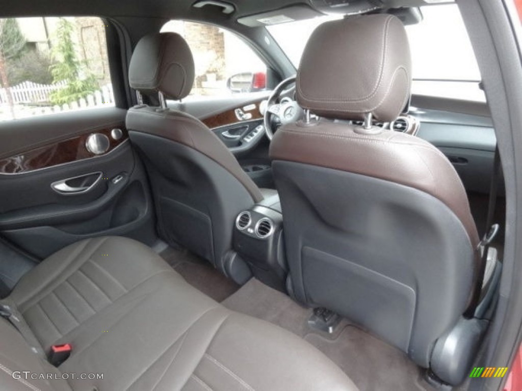 2017 Mercedes-Benz GLC 300 4Matic Rear Seat Photo #139188826