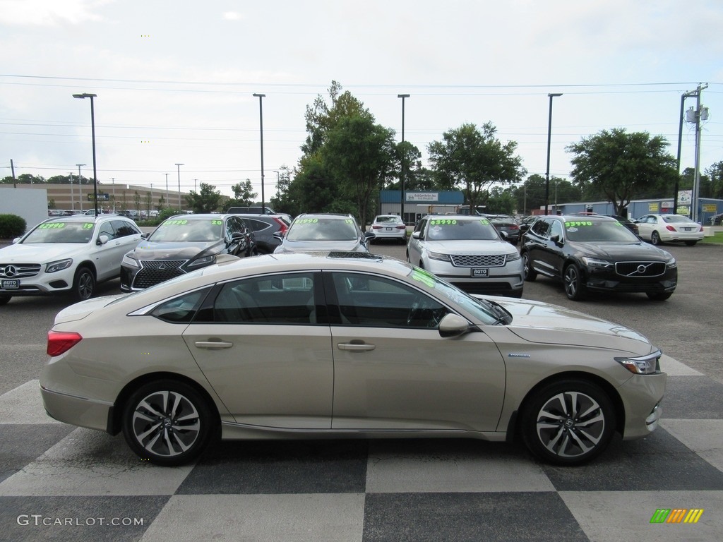 Champagne Frost Pearl 2019 Honda Accord EX-L Hybrid Sedan Exterior Photo #139189027