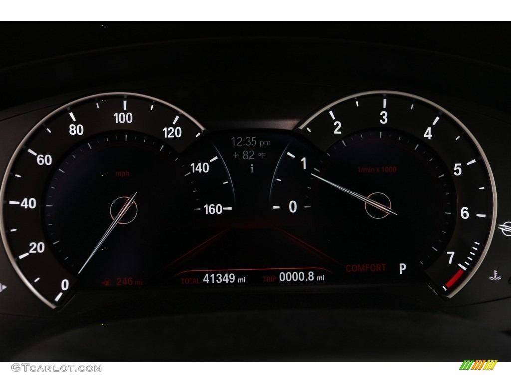 2018 5 Series 530i xDrive Sedan - Black Sapphire Metallic / Black photo #9