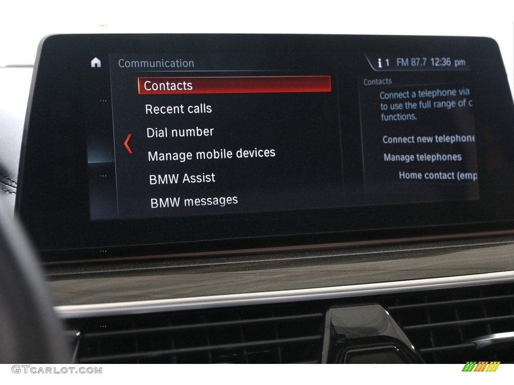 2018 5 Series 530i xDrive Sedan - Black Sapphire Metallic / Black photo #12