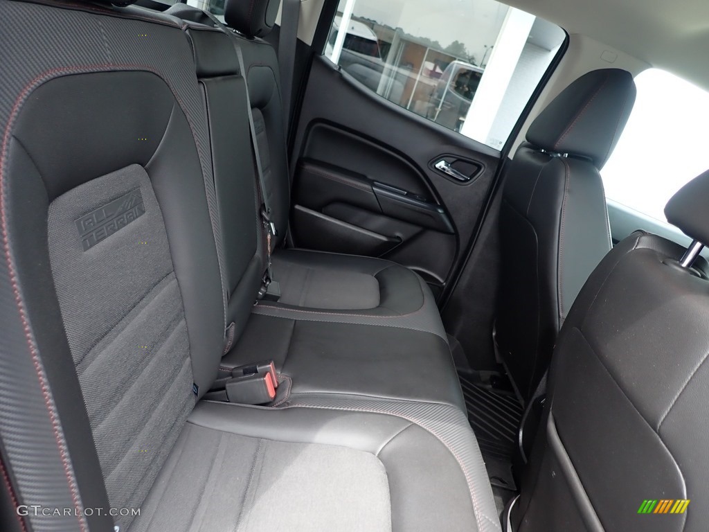 2017 GMC Canyon SLE Extended Cab 4x4 All-Terrain Rear Seat Photo #139189261