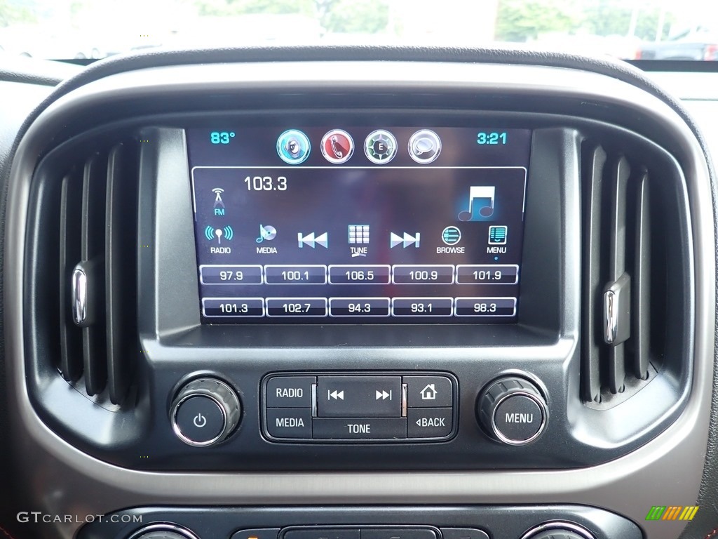 2017 GMC Canyon SLE Extended Cab 4x4 All-Terrain Controls Photo #139189345