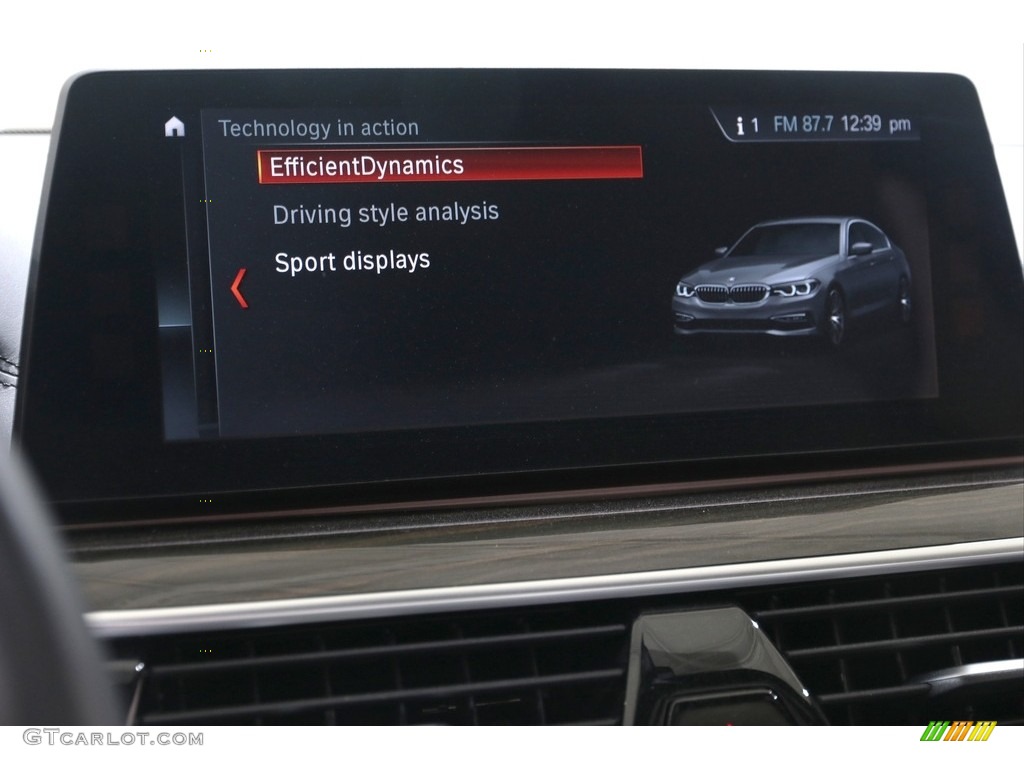 2018 5 Series 530i xDrive Sedan - Black Sapphire Metallic / Black photo #19