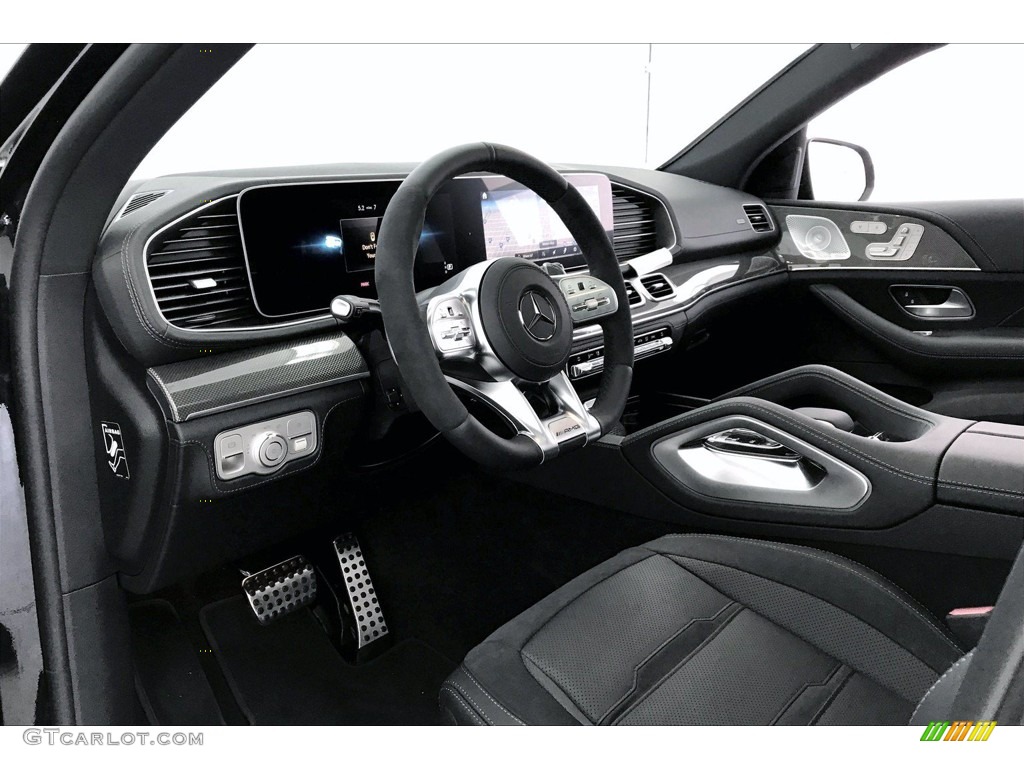 Black Interior 2021 Mercedes-Benz GLE 53 AMG 4Matic Coupe Photo #139189423