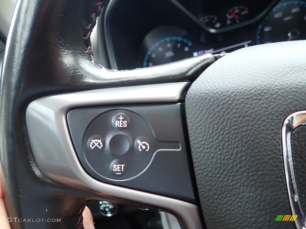 2017 GMC Canyon SLE Extended Cab 4x4 All-Terrain Jet Black Steering Wheel Photo #139189456