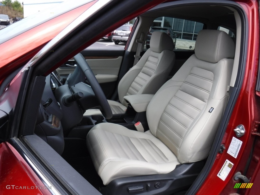 Ivory Interior 2018 Honda CR-V EX AWD Photo #139189570
