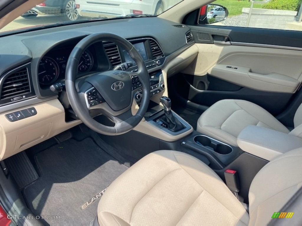2017 Hyundai Elantra Value Edition Interior Color Photos