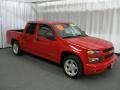 2004 Victory Red Chevrolet Colorado LS Crew Cab  photo #1