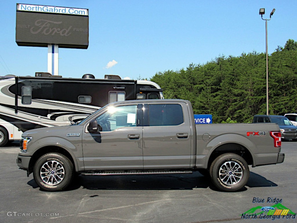 2020 F150 XLT SuperCrew 4x4 - Lead Foot / Black photo #2