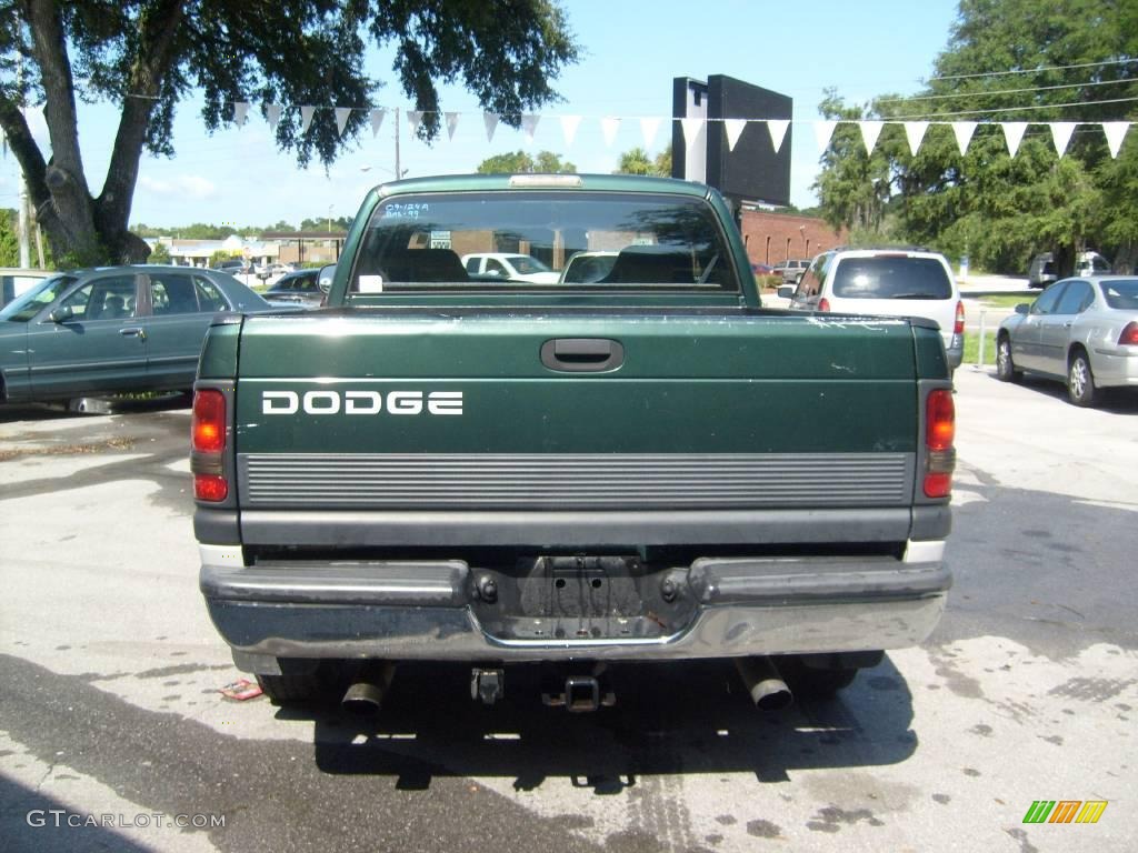 1999 Ram 1500 SLT Extended Cab - Forest Green Pearl / Mist Gray photo #4