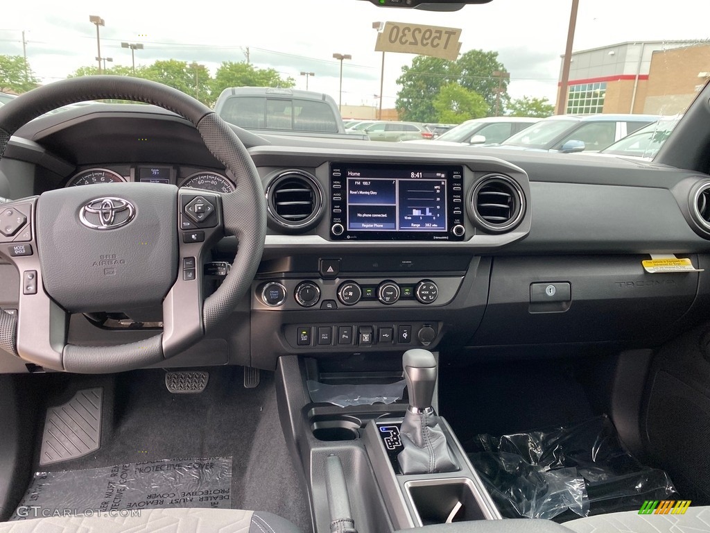 2020 Tacoma TRD Off Road Double Cab 4x4 - Silver Sky Metallic / TRD Cement/Black photo #4