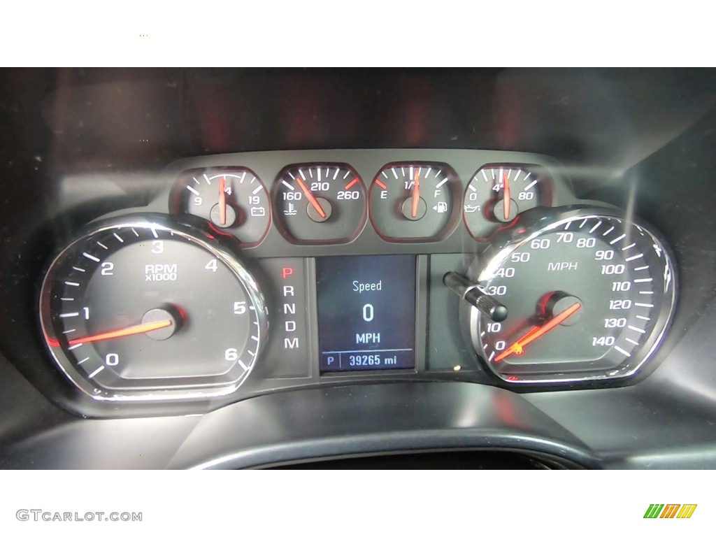 2016 GMC Sierra 1500 Regular Cab Gauges Photo #139192369