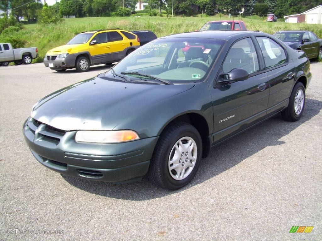2000 Stratus SE - Shale Green Metallic / Silver Fern photo #1