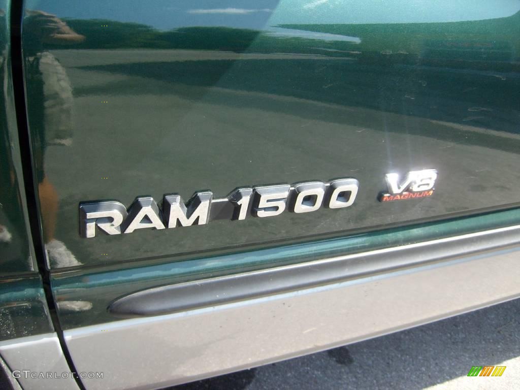 1999 Ram 1500 SLT Extended Cab - Forest Green Pearl / Mist Gray photo #11