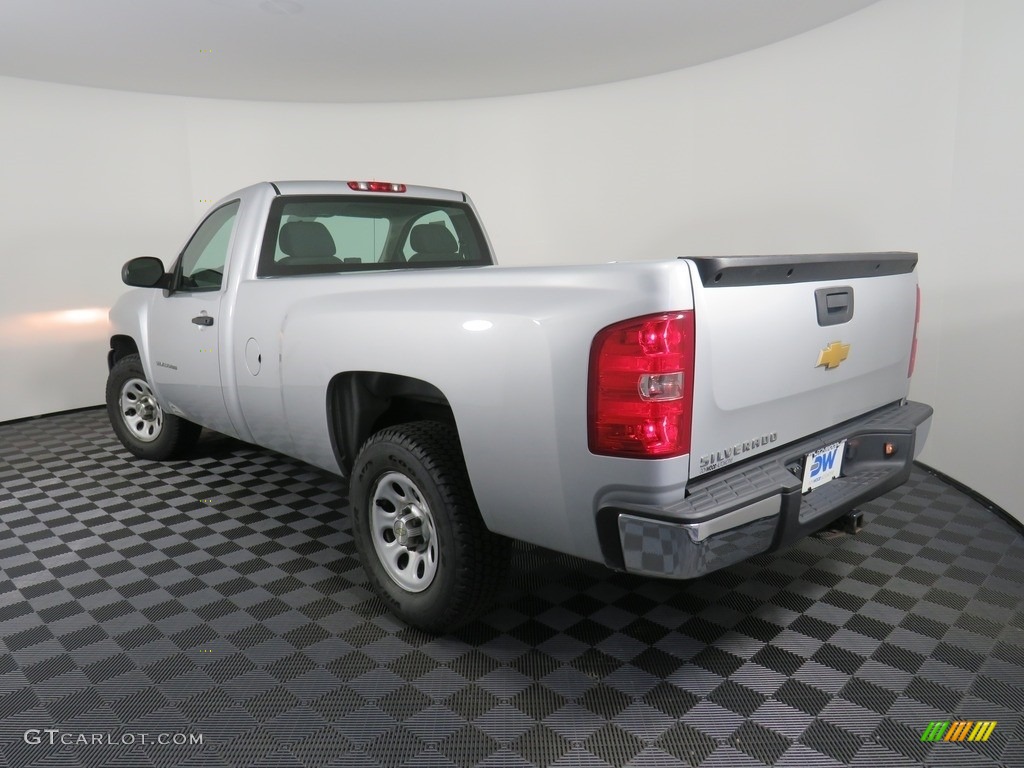 2013 Silverado 1500 Work Truck Regular Cab - Silver Ice Metallic / Dark Titanium photo #10