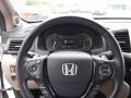 Black 2016 Honda Pilot Touring AWD Steering Wheel