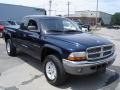 2001 Patriot Blue Pearl Dodge Dakota SLT Club Cab 4x4  photo #4