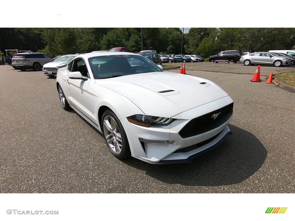 2020 Mustang EcoBoost Premium Fastback - Oxford White / Ebony photo #1