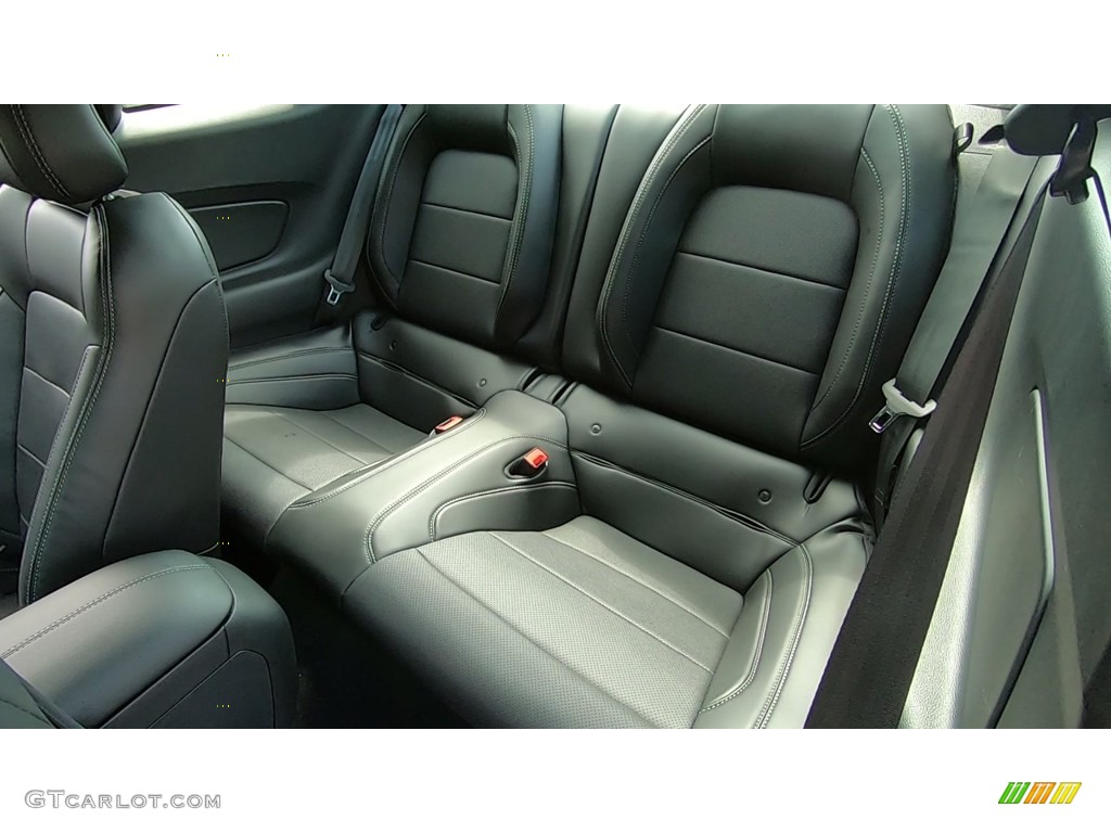 Ebony Interior 2020 Ford Mustang EcoBoost Premium Fastback Photo #139194877