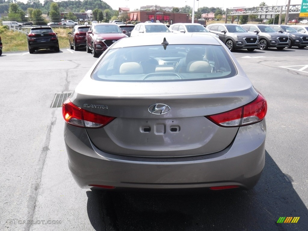 2013 Elantra GLS - Desert Bronze / Beige photo #8