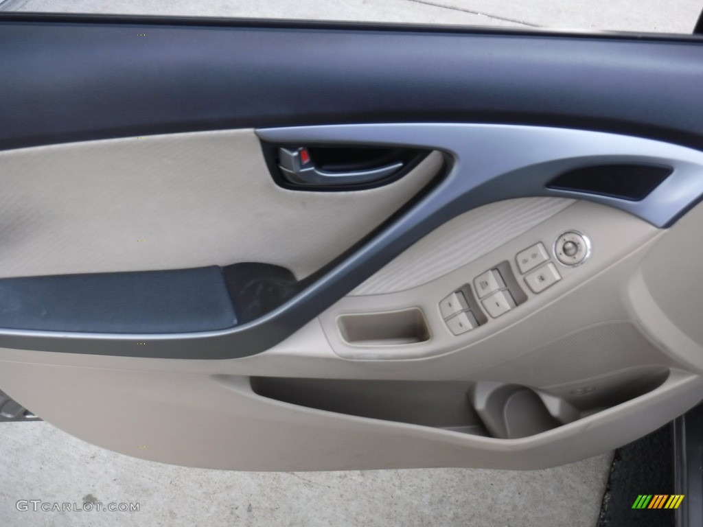 2013 Elantra GLS - Desert Bronze / Beige photo #11