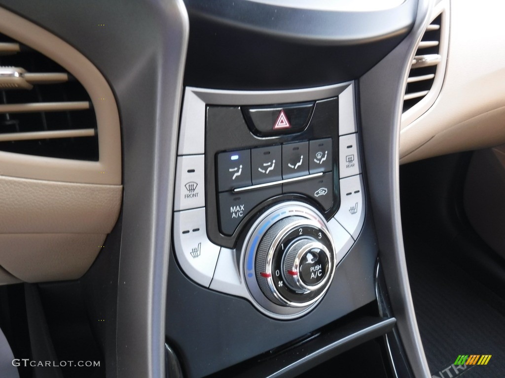 2013 Elantra GLS - Desert Bronze / Beige photo #16